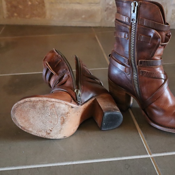 Free Bird Boots Size 8 Brown Leather - Picture 4 of 4